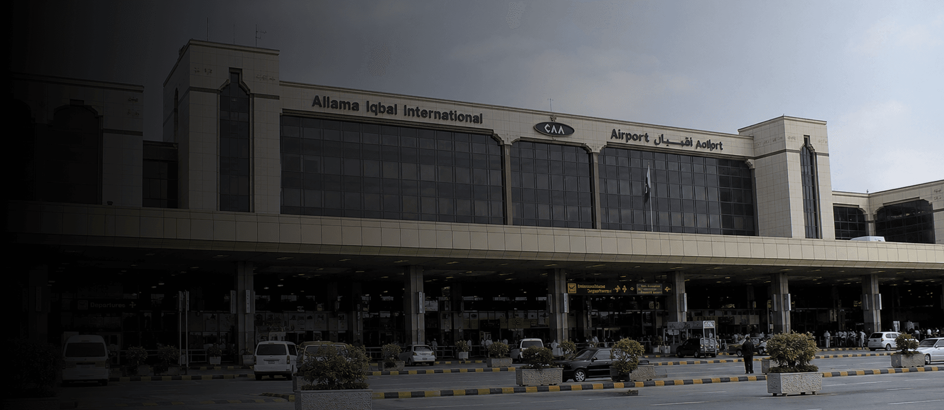 Allama Iqbal International Airport terminal in Lahore with professional airport transfer service